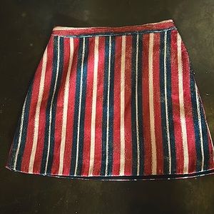 Skirt ZARA BASIC A line sequin